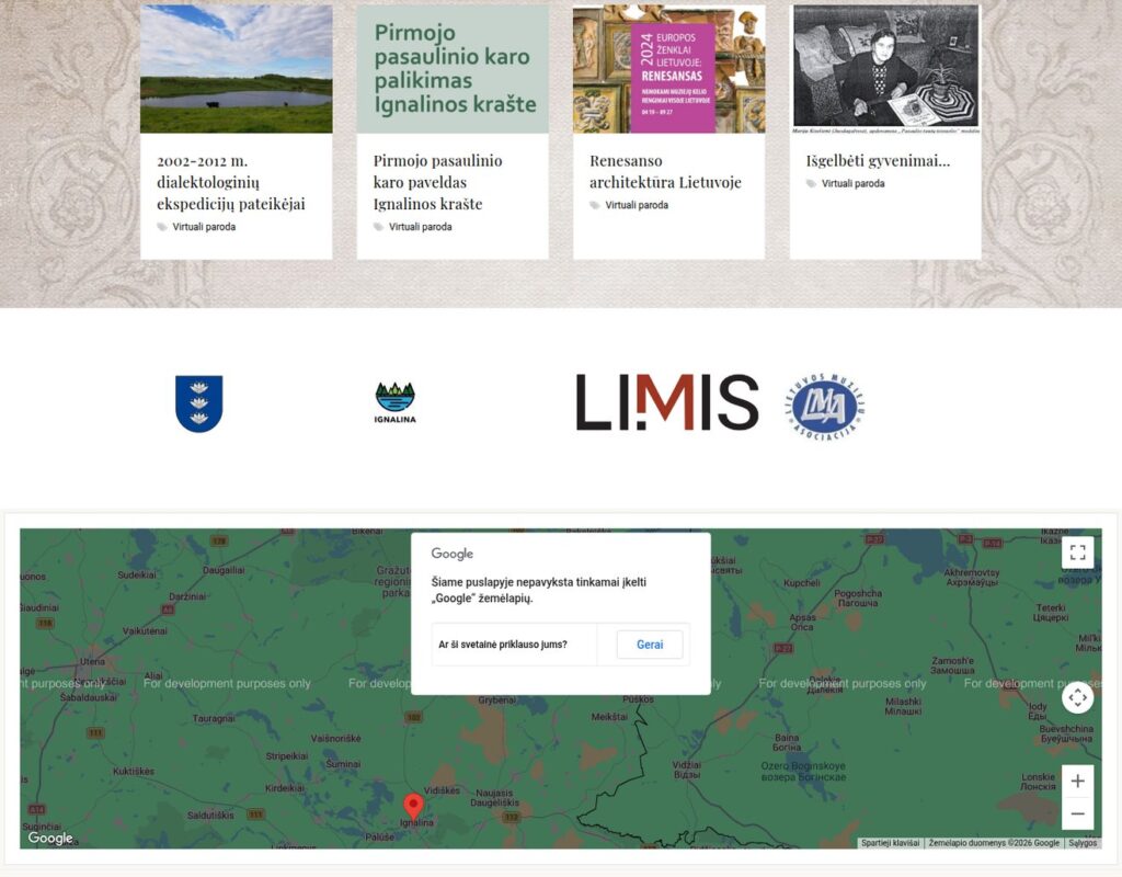 Paslaugų svetainė su informacijos sklaida ir dizainu
