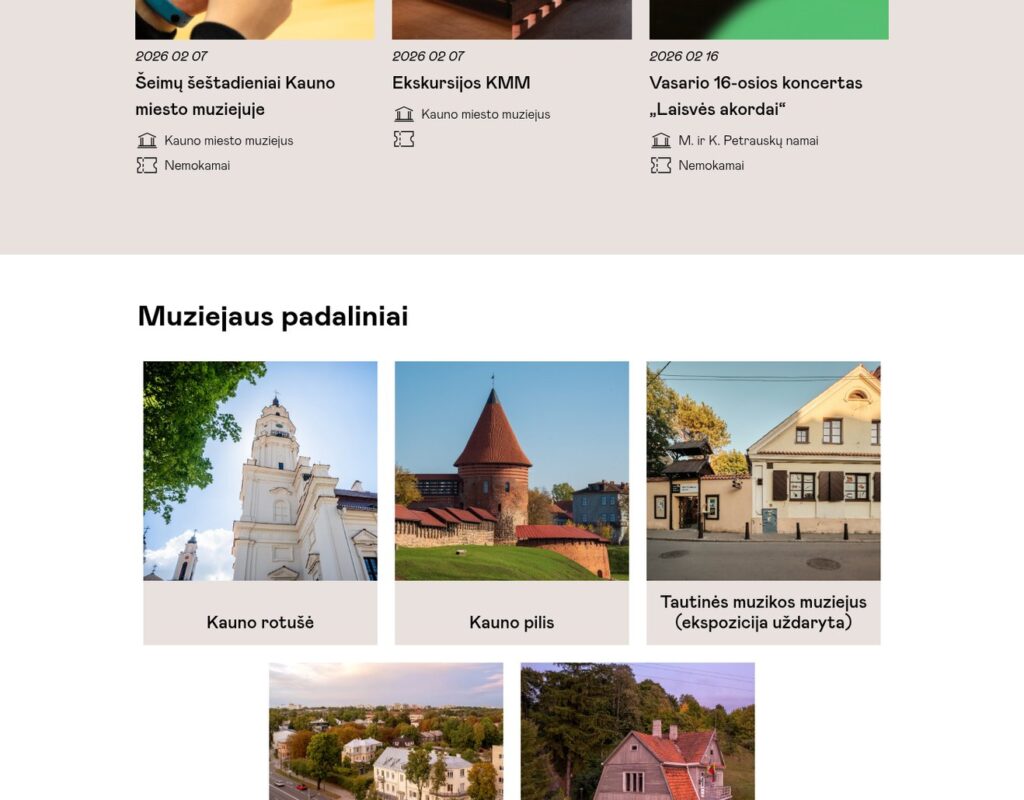 Miesto istorijos ir kultūros informacijos svetainė