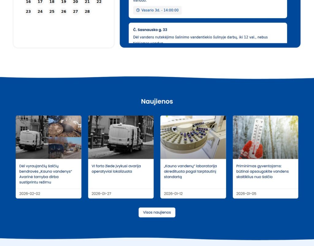 Vandens tiekimo paslaugų informacijos svetainė