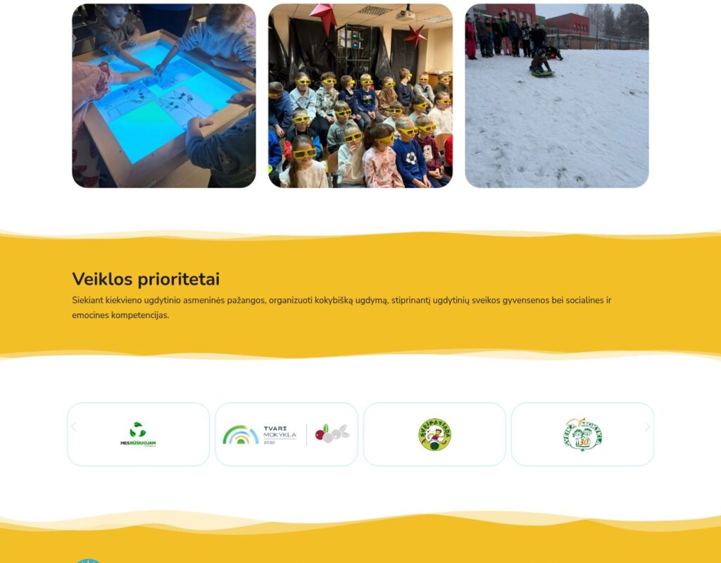 Skaitmeninė erdvė vaikams: „Rugelis“ sprendimas