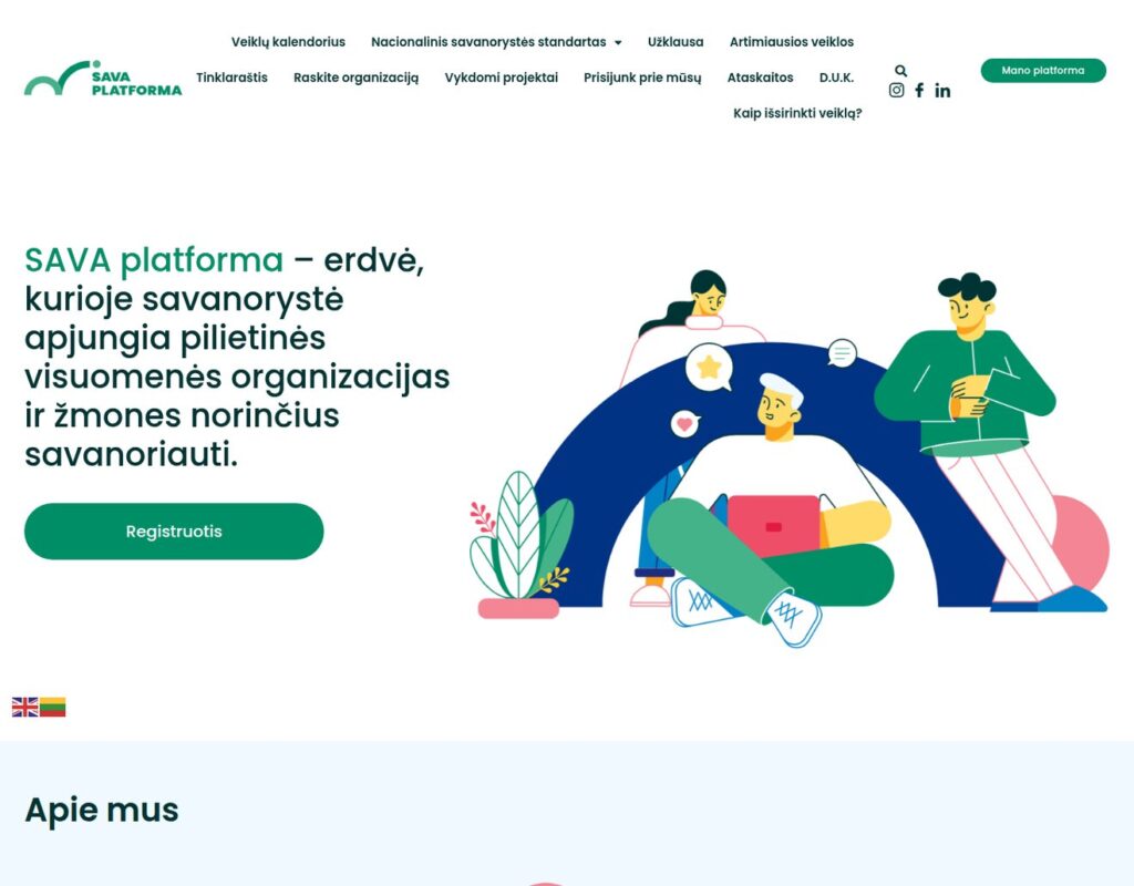 SAVA platforma: skaitmenizacija verslo procesams