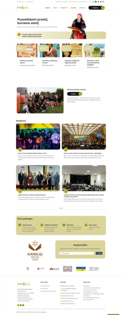 Bendruomenės renginių ir informacijos portalas