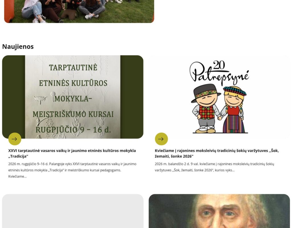 Bendruomenės renginių ir informacijos portalas