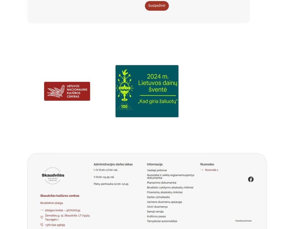 Kultūros ir bendruomeniškumo skatinimo platforma