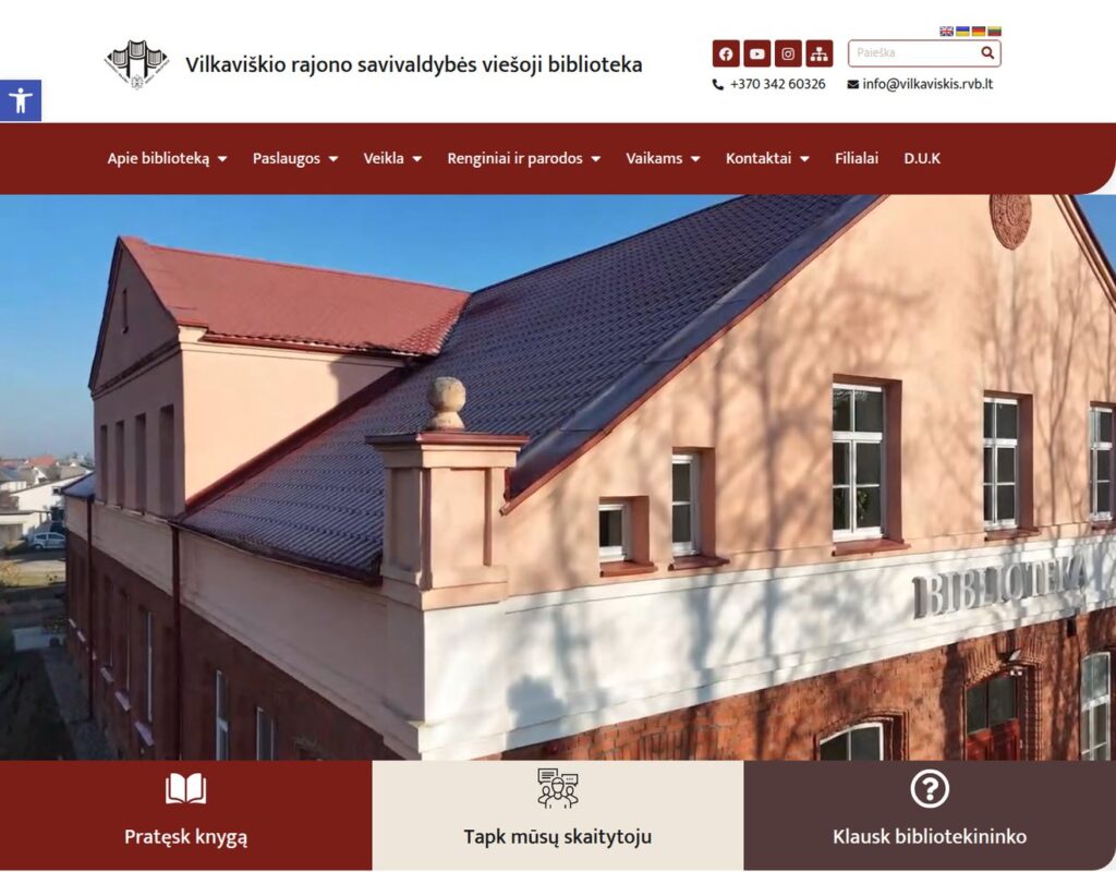 Bendruomenės veiklų ir paslaugų informacijos svetainė